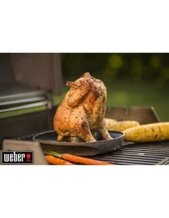 Support De Cuisson Pour Poulet Deluxe - Weber -Grillissimo Magasin support de cuisson pour poulet deluxe weber 3