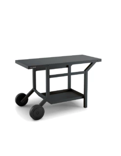Table Roulante Acier Pour Toute Plancha - TRA - Forge Adour - Acier Noir