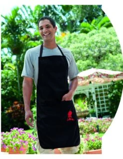 Tablier De Cuisine Noir Sangle Ajustable - Weber -Grillissimo Magasin tablier de cuisine noir sangle ajustable weber 2