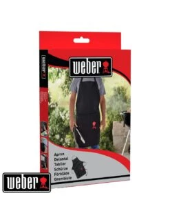 Tablier De Cuisine Noir Sangle Ajustable - Weber -Grillissimo Magasin tablier de cuisine noir sangle ajustable weber 3