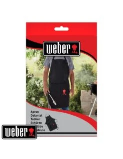 Tablier De Cuisine Noir Sangle Ajustable - Weber -Grillissimo Magasin tablier de cuisine noir sangle ajustable weber 4